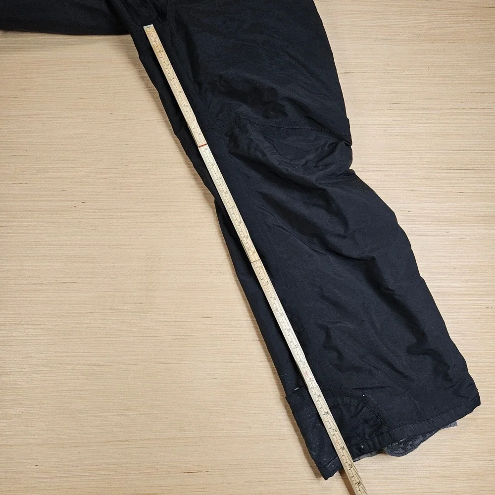 The North Face Snow Pant Men S Black HyVent Insulated Ski Snowboard Outdoor READ